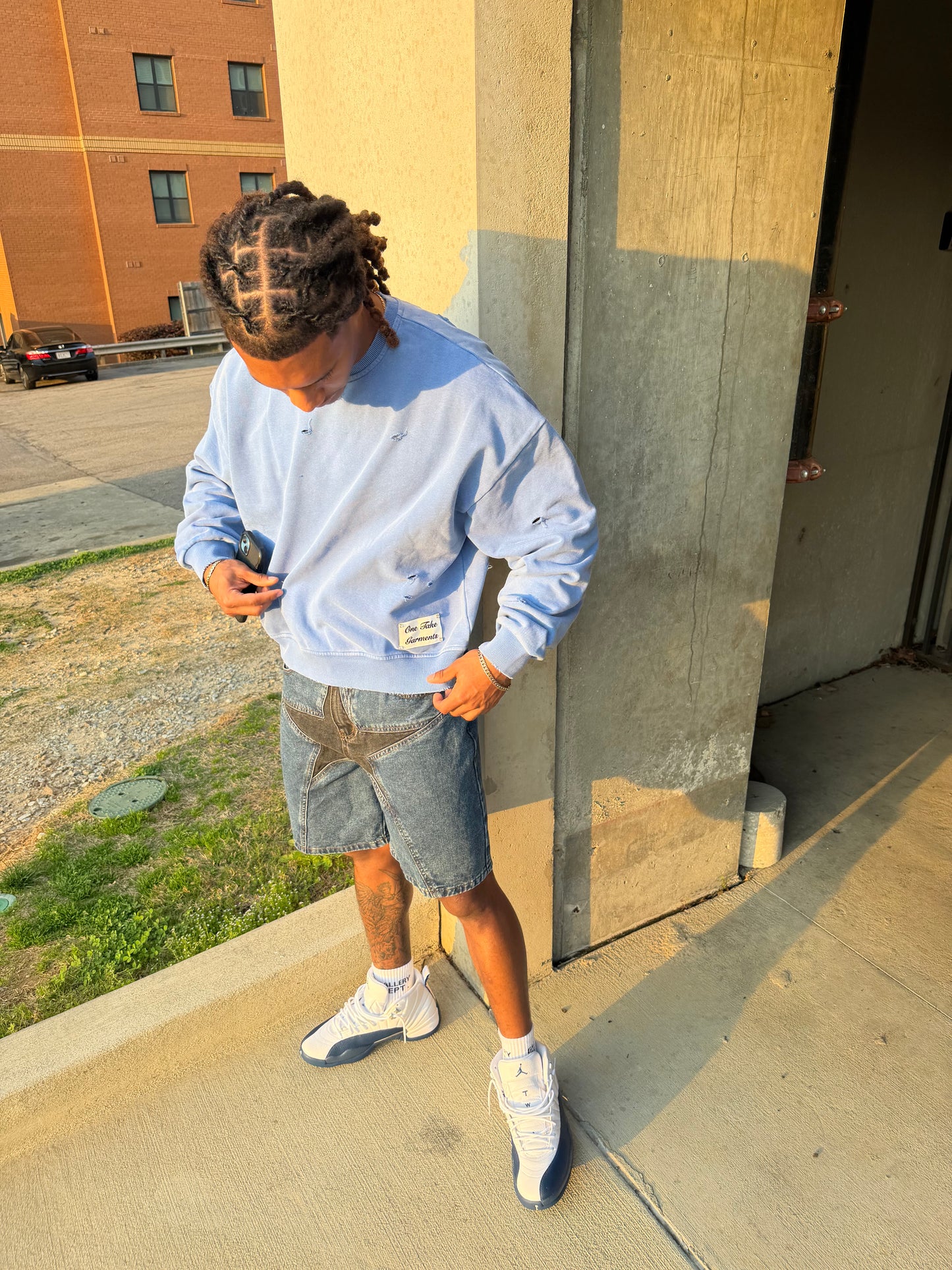 Blueberry Crewneck